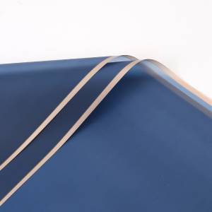 Floristische Folie - "Frame" Dunkelblau - Bögen 58x58 cm - 20 Stück