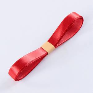 Schleife - Rot - Rolle 1cmx82m