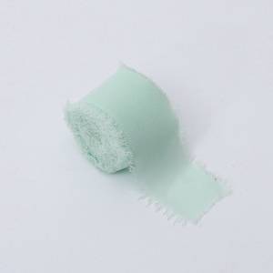 Floristikband – Chiffon – Mint – Rolle 4 cm x 4,5 m