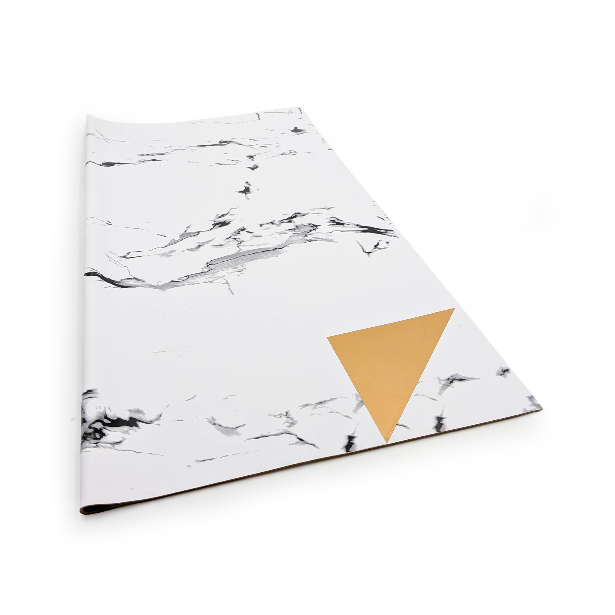 Floristikfolie – Stone&Shine – Weiß – Bögen 56 × 56 cm – 20 Stk. 