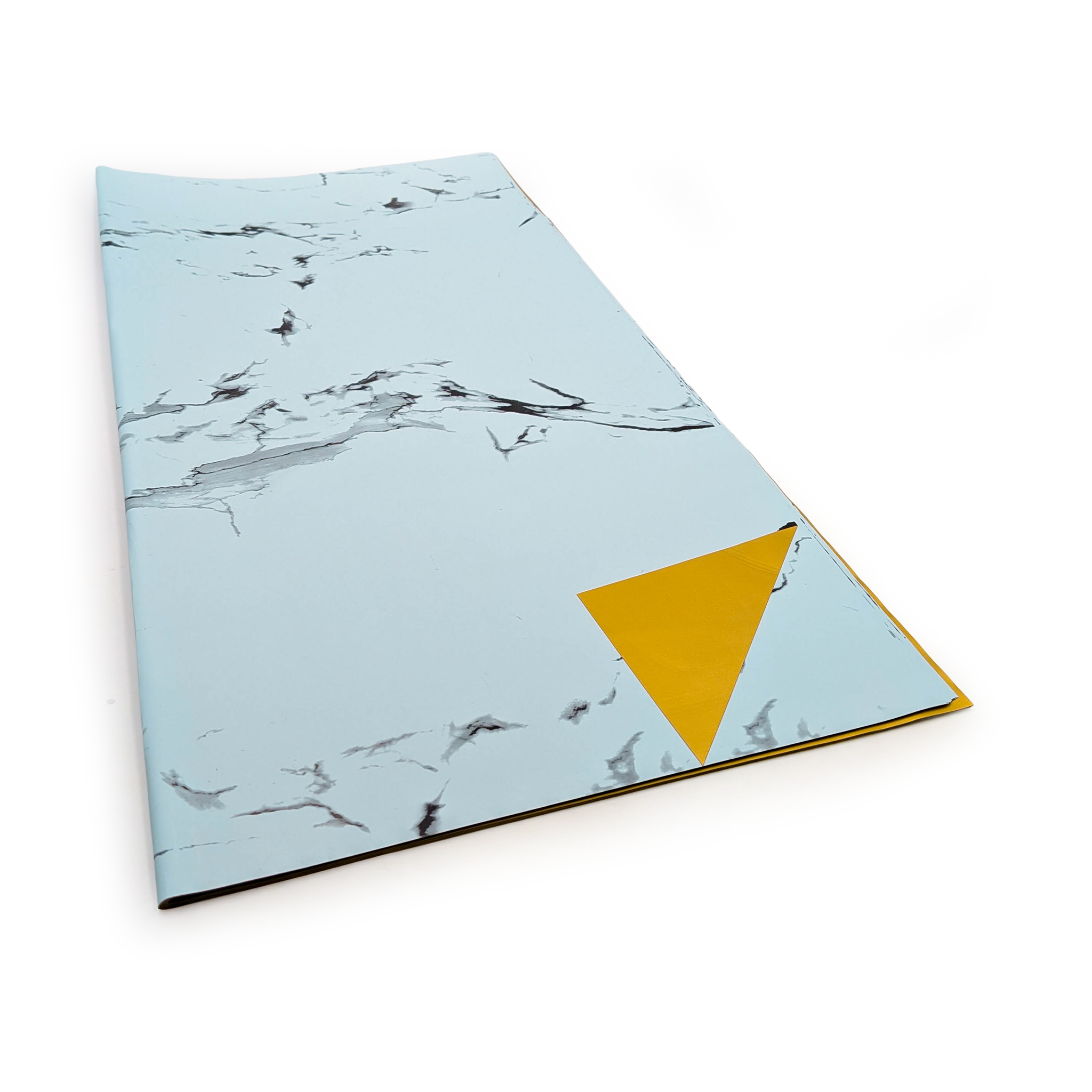 Floristikfolie – Stone&Shine – Hellblau – Bögen 56 × 56 cm – 20 Stk. 