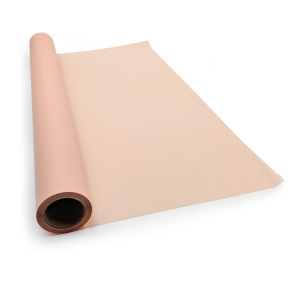 Matte Blumenfolie – „Matte 90er“ – Gelbbraun – Rolle 58 cm x 20 m