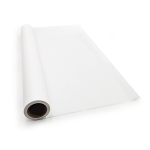 Matte Blumenfolie – „Matte 90er“ – Weiß – Rolle 58 cm x 20 m