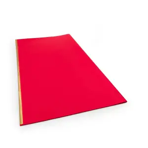 Floristische Folie - "Stripe" Rot - Bögen 58x58 cm - 20 Stück