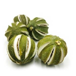 Getrocknete grüne Limette ganz - 5 Stück