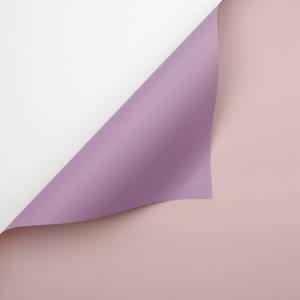 Floristische Folie - Puderrosa + Flieder - Bögen 58x58 cm - 20 Stück