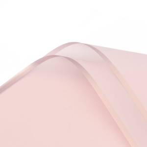 Floristische Folie - "Frame" Pfingstrosa - Bögen 58x58 cm - 20 Stück