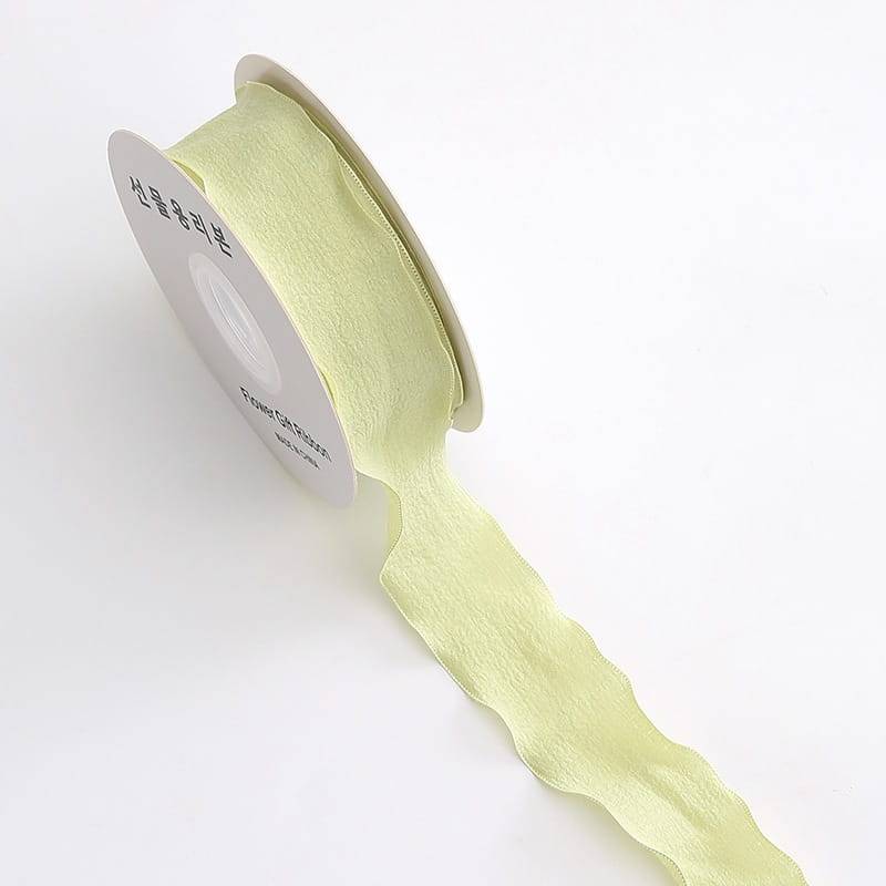 Schleife - Grün - Rolle 2,5 cm x 9 m