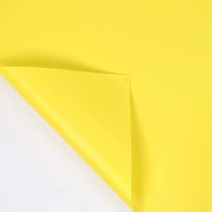 Floristische Folie - Gelb - Bögen 58x58 cm - 20 Stk.