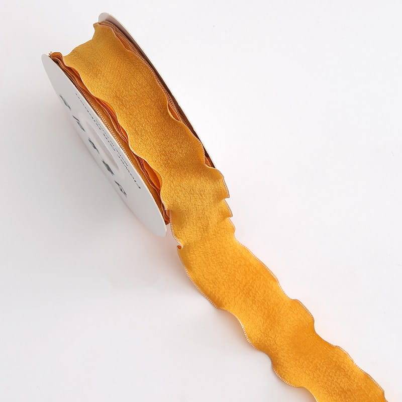 Schleife - Orange - Rolle 2,5 cm x 9 m
