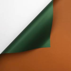 Floristische Folie - Grün + Kupfer - Bögen 58x58 cm - 20 Stück