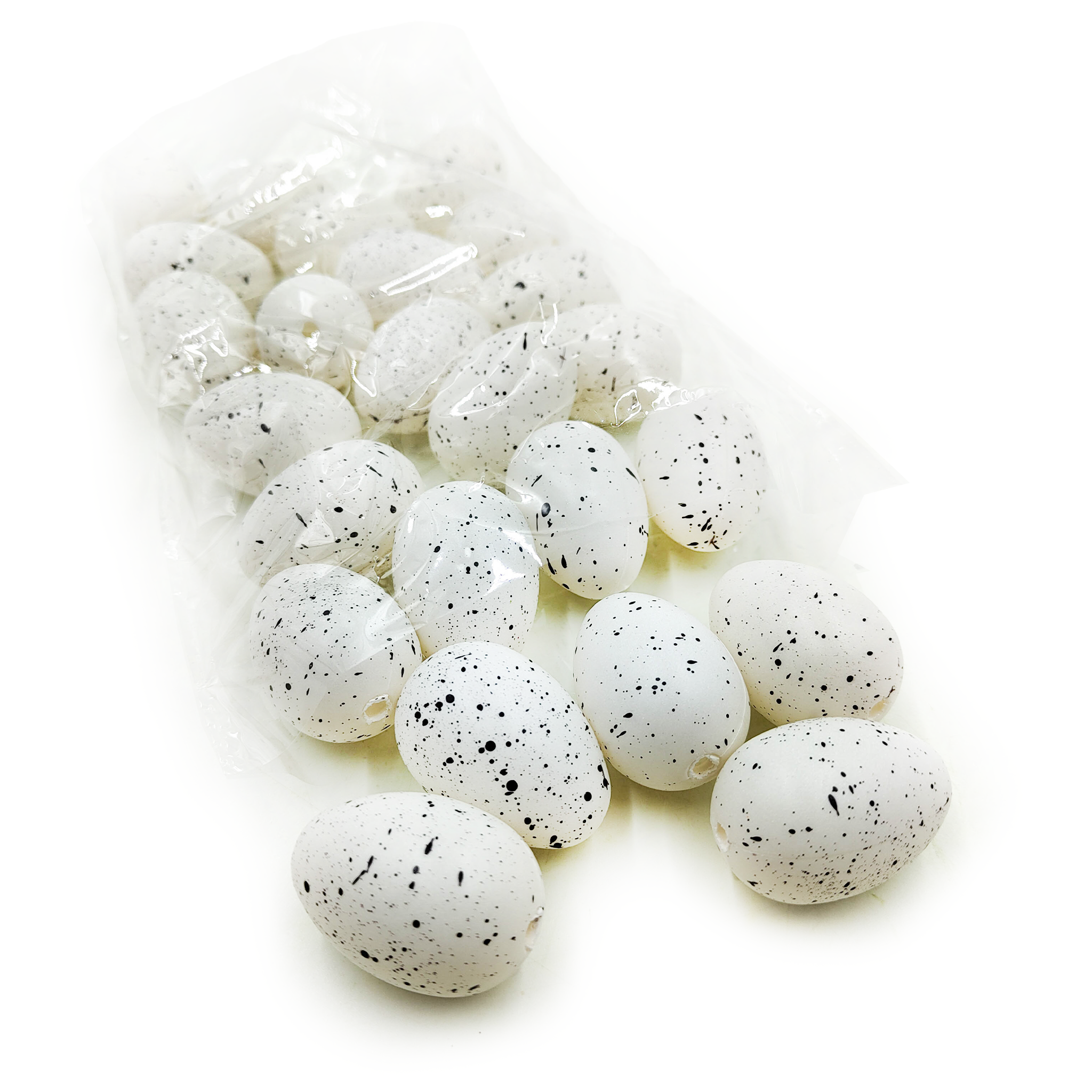Wachtelei 4 cm - Ausgeblasen (Packung mit 24 Stück)