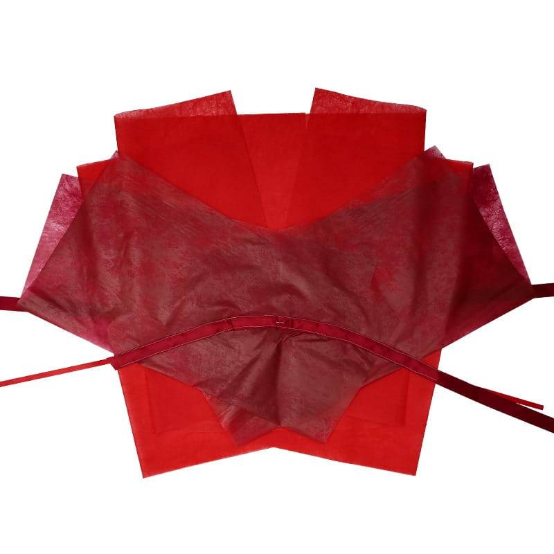 SnapWrap – Blitzschnelles Verpacken von Blumensträußen – Rot – 2 Stück
