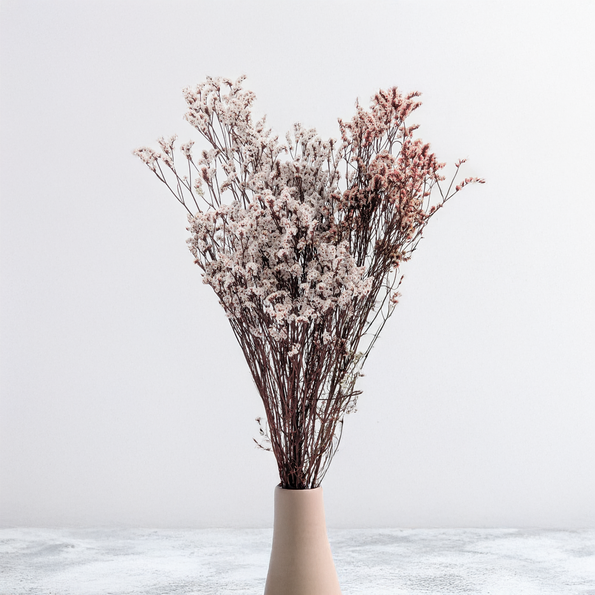Dekorationen aus stabilisiertem Limonium Sinense