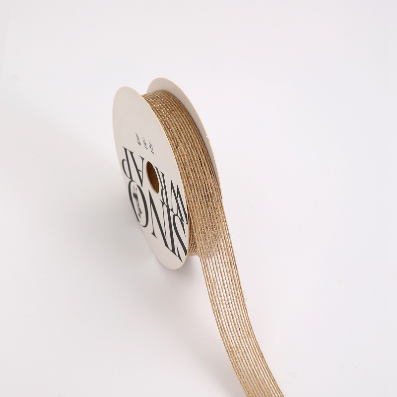 Juteband – Natur – Rolle 2,5cm × 13,5m