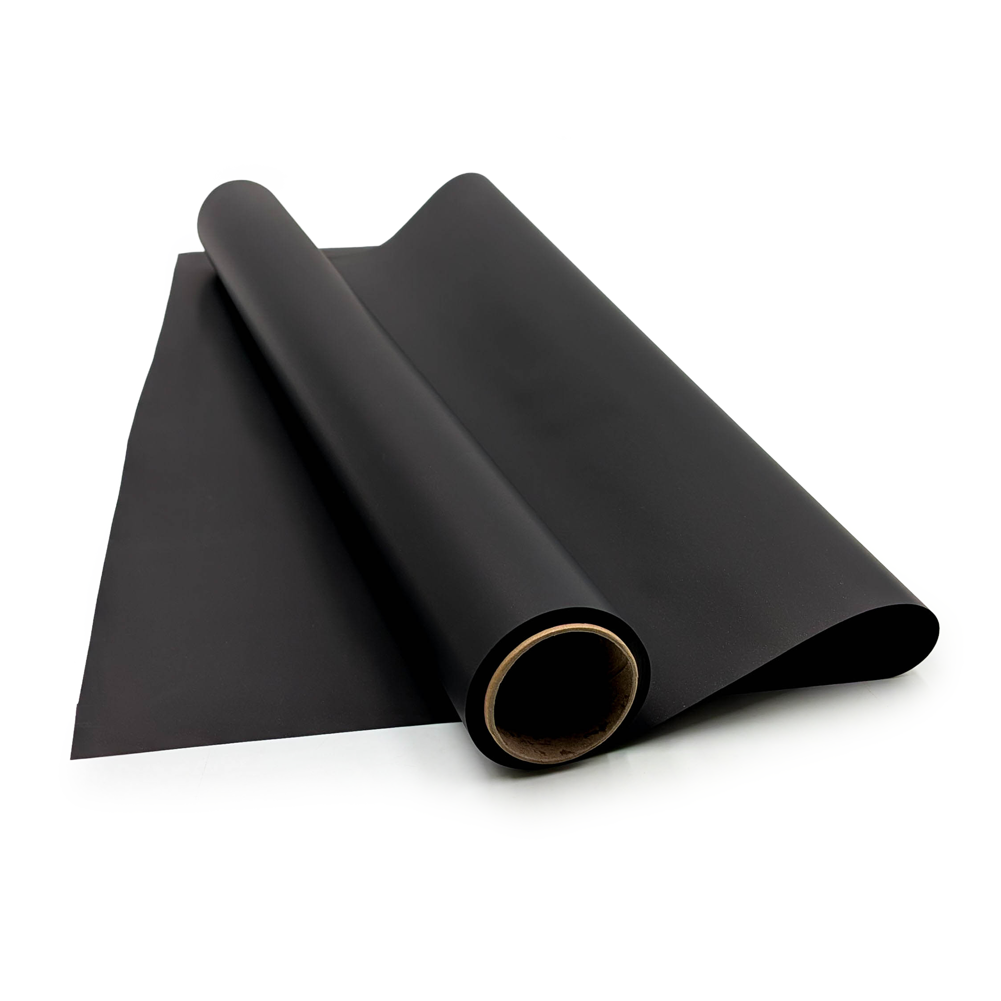 Duftende Floristikfolie – Satin Aroma – Schwarz – Rolle 50 cm × 9 m 