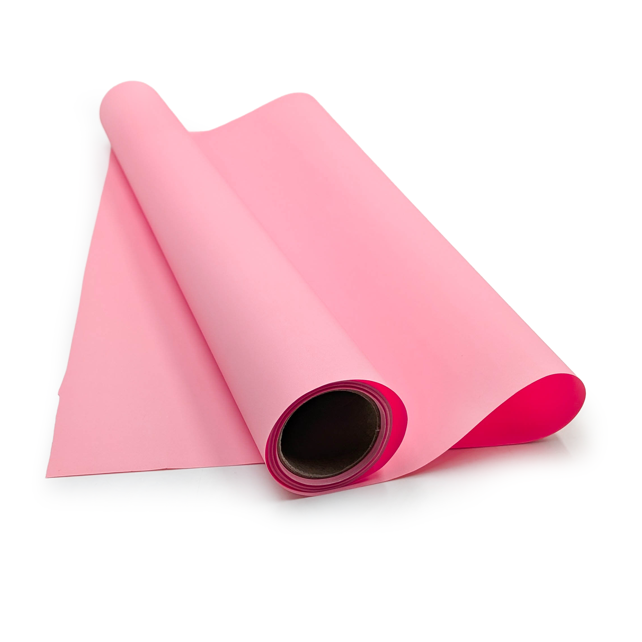 Duftende Floristikfolie – Satin Aroma – Hellrosa – Rolle 50 cm × 9 m  