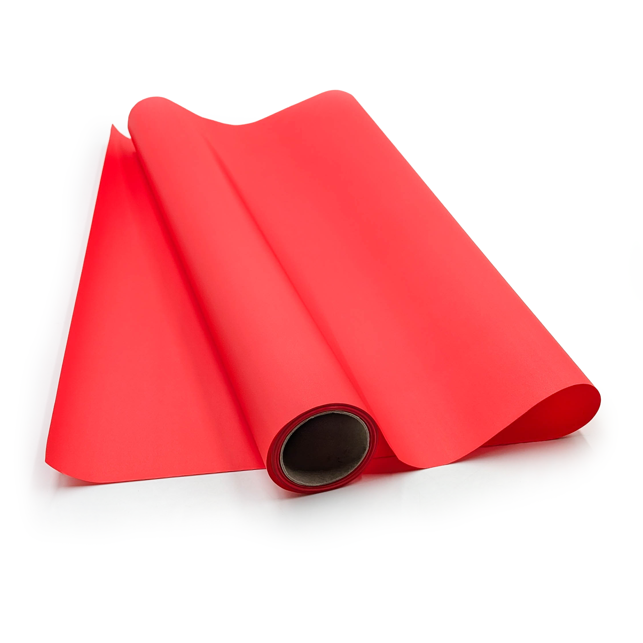 Duftende Floristikfolie – Satin Aroma – Lachsfarben – Rolle 50 cm × 9 m 