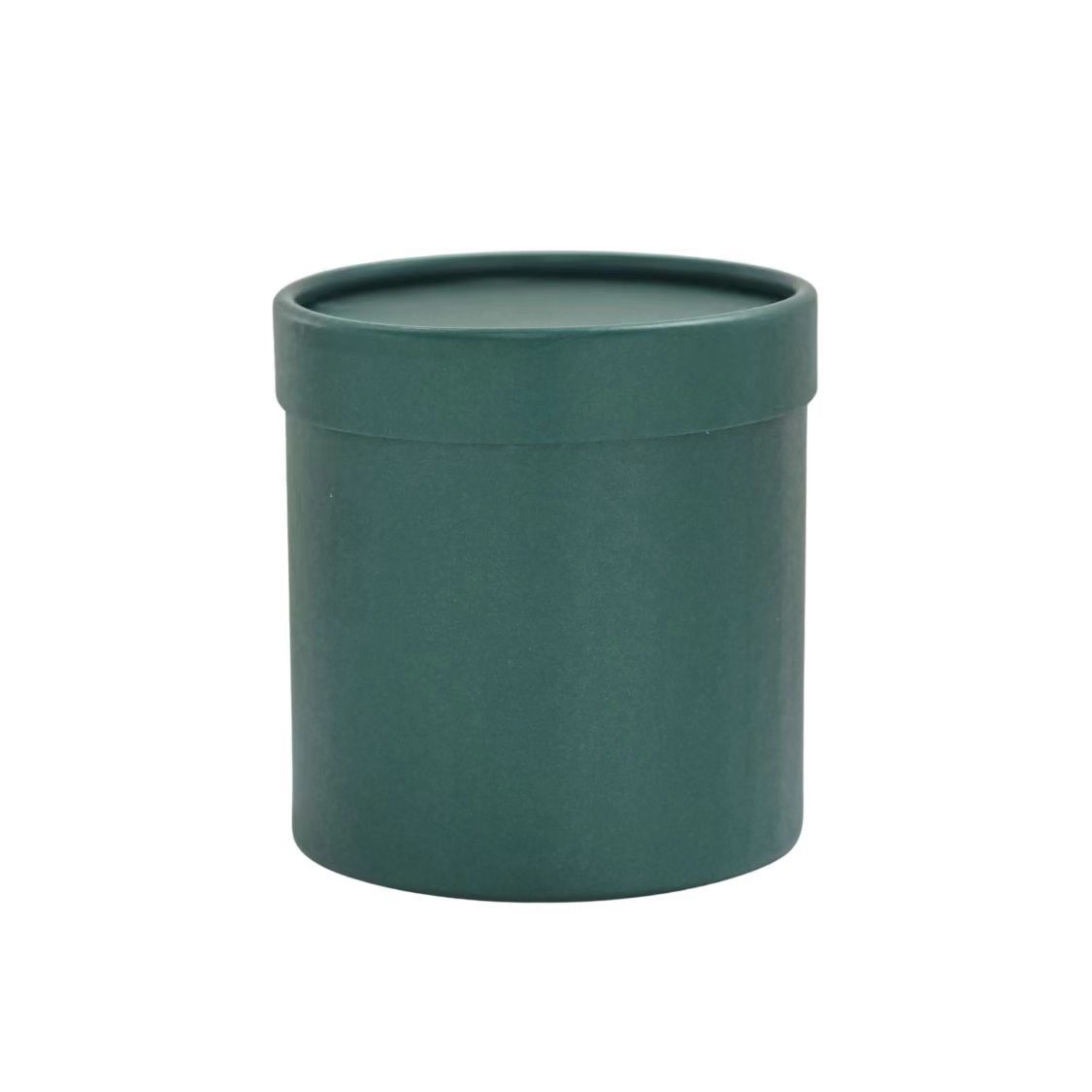 Runder Flowerbox 12,5 × 12,5 cm – Flaschengrün