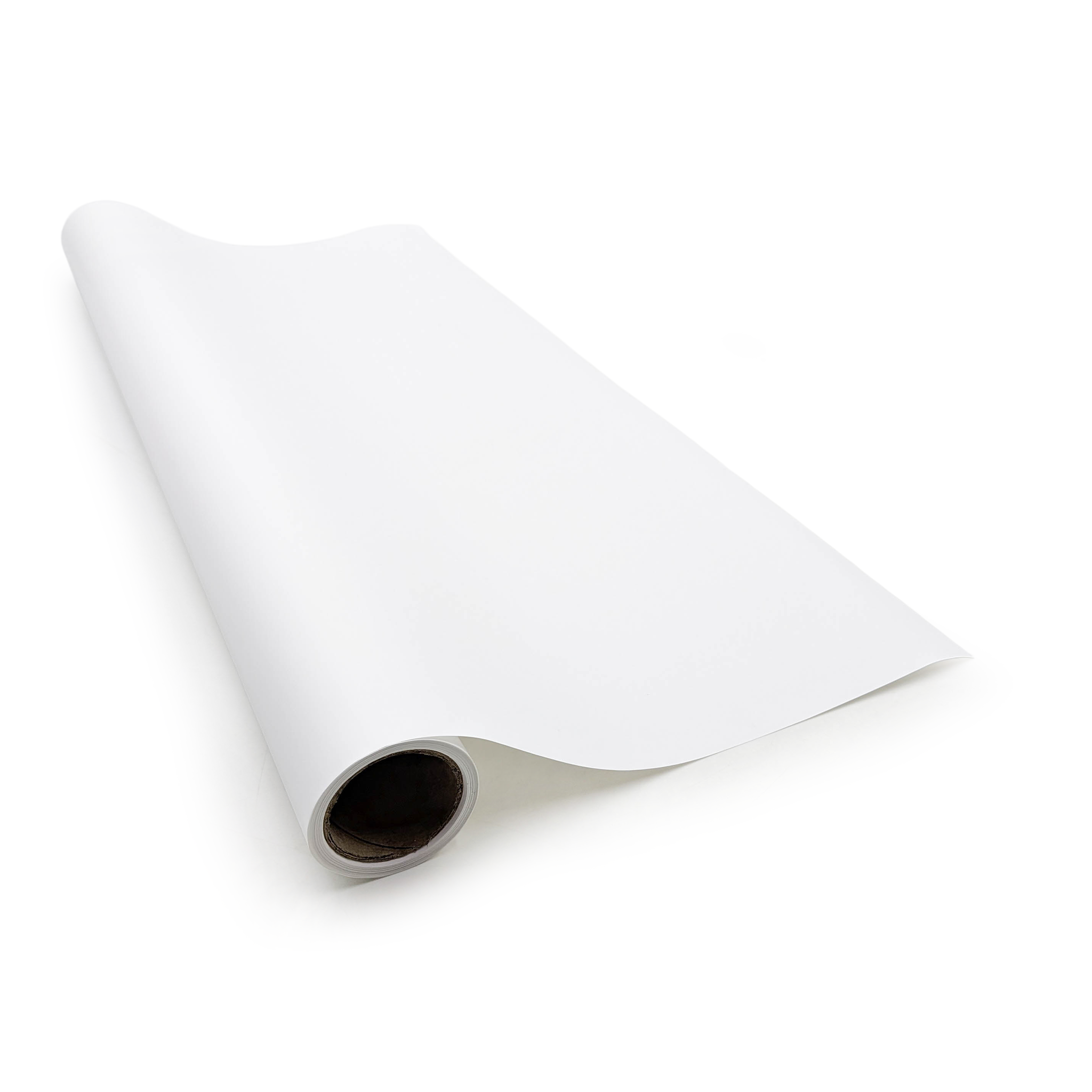 Floristische Folie - "Elegant" Weiß - Rolle 58cm x 10m