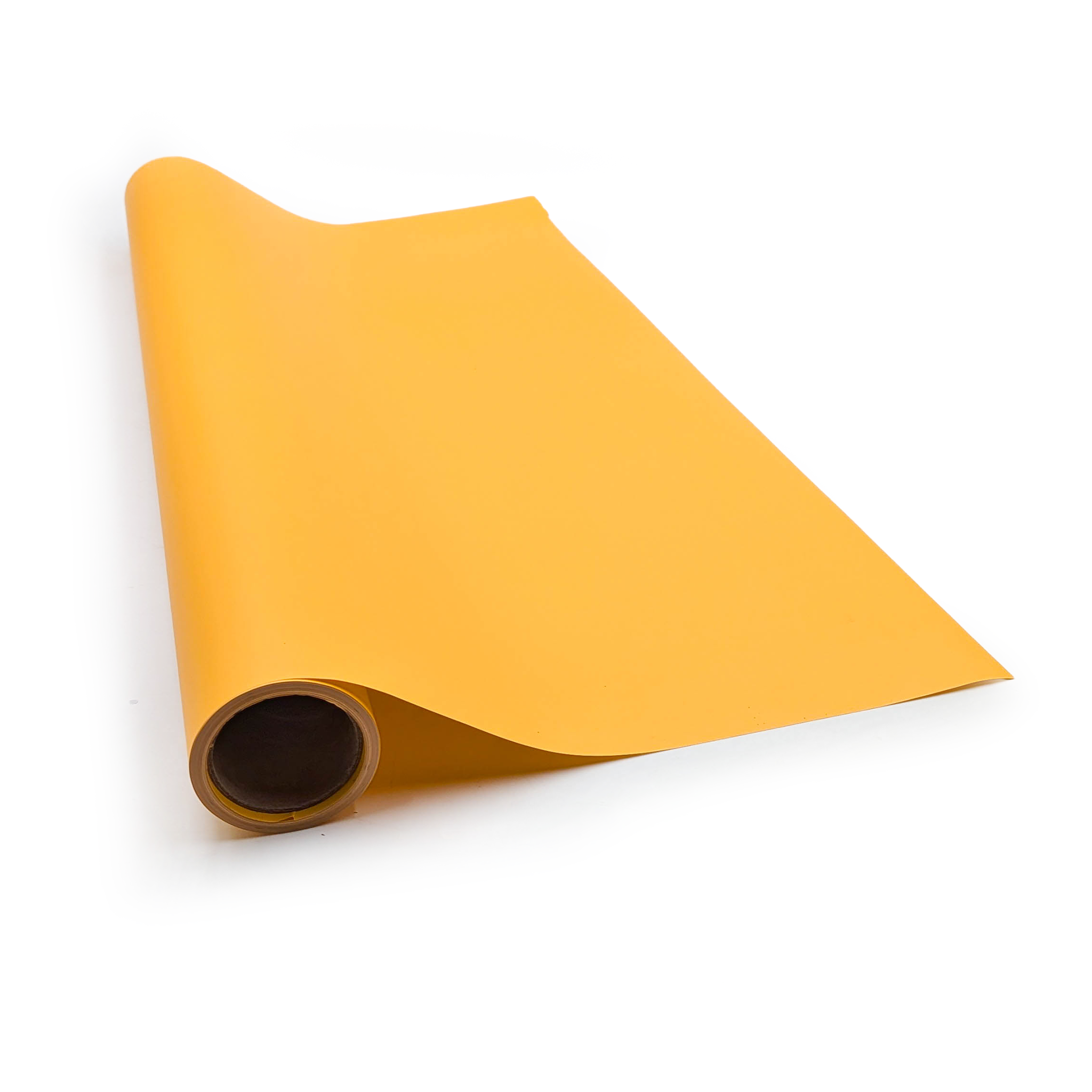Floristische Folie - "Elegant" Gelbglanz - Rolle 58cm x 10m