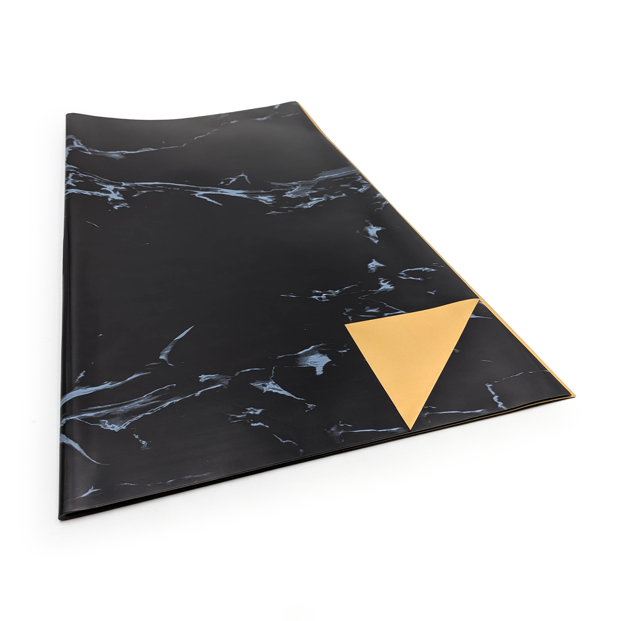 Floristikfolie – Stone&Shine – Schwarz  – Bögen 56 × 56 cm – 20 Stk. 