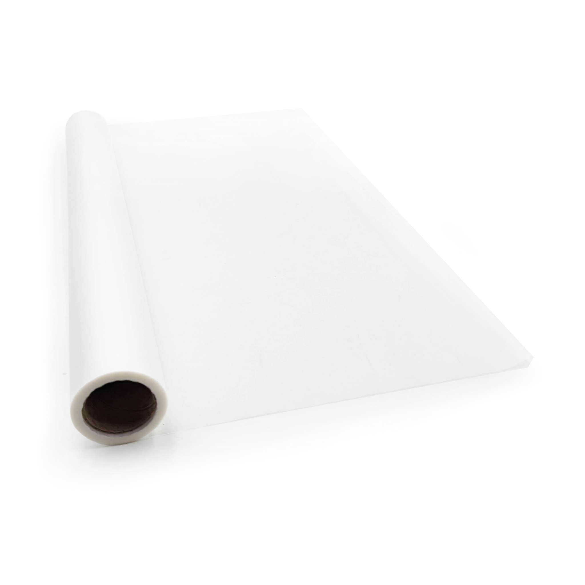 Matte Blumenfolie – „Matte 90er“ – Transparent – Rolle 58 cm x 20 m