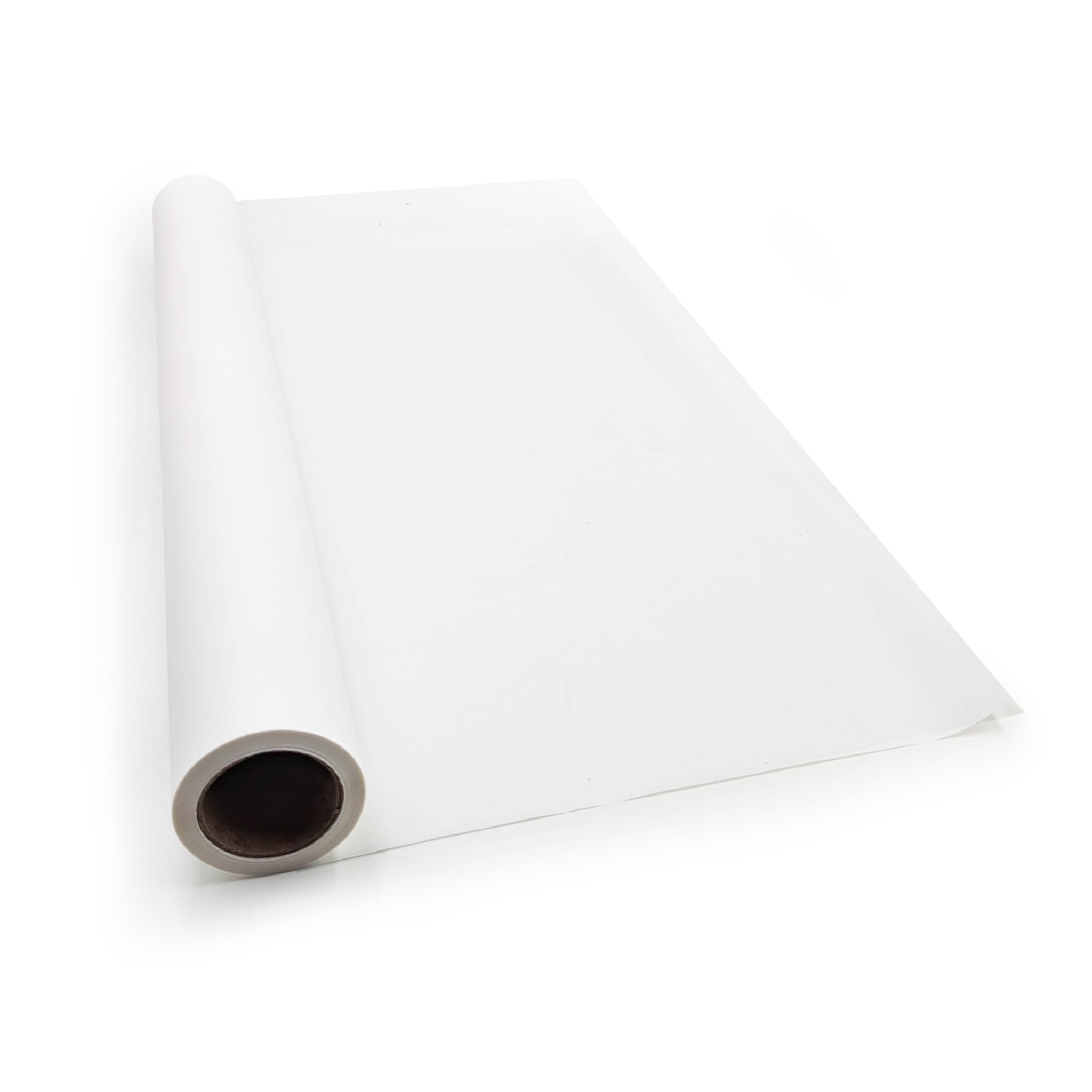 Matte Blumenfolie – „Matte 90er“ – Weiß – Rolle 58 cm x 20 m