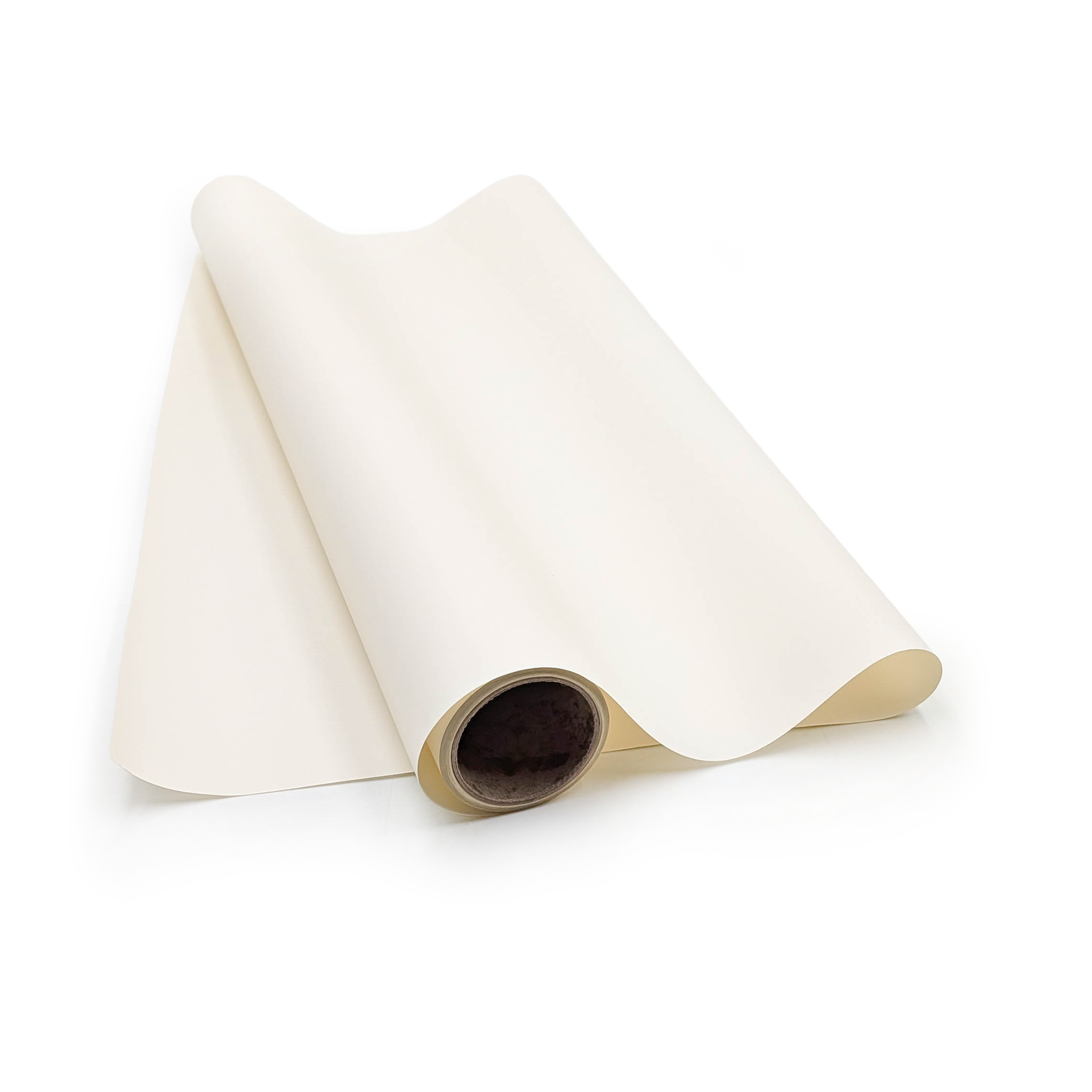 Duftende Floristenfolie – Satin Aroma – Creme – Rolle 50 cm × 9 m