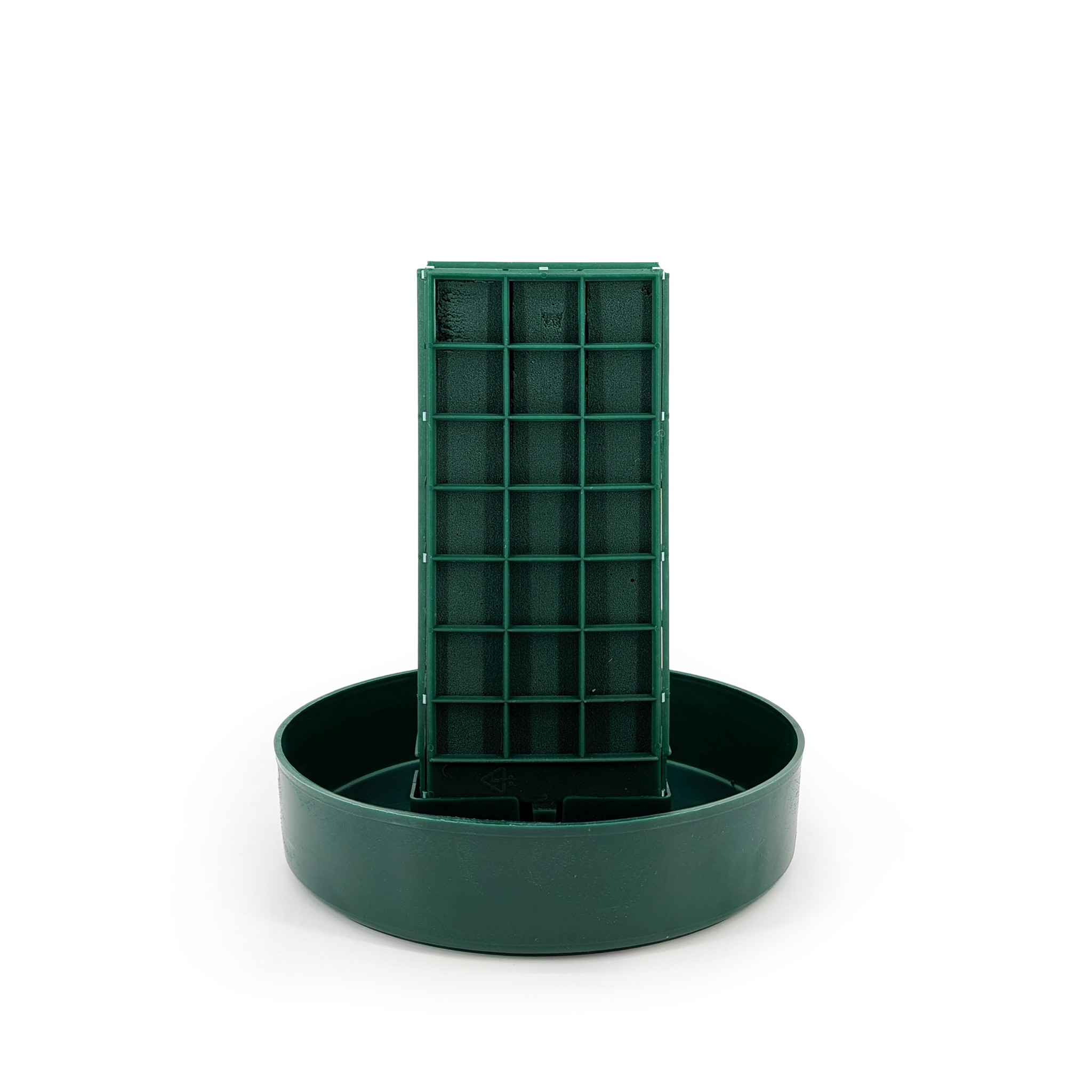 Gabbia MINI 25 cm – Grün – Steckmasse mit Sockel – Nass