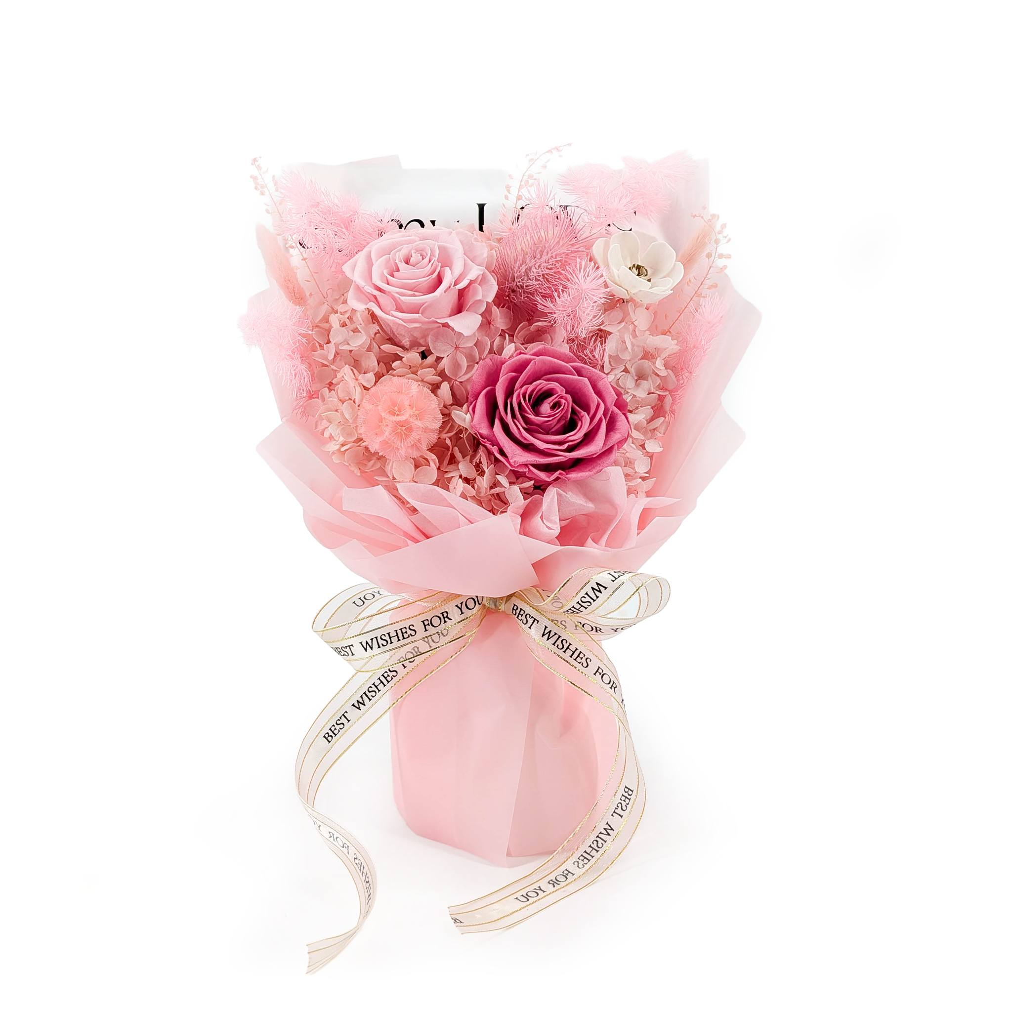 Premium-Blumenstrauß in Geschenkbox – EVERGIVE – A Lasting Gesture – Rose Grace