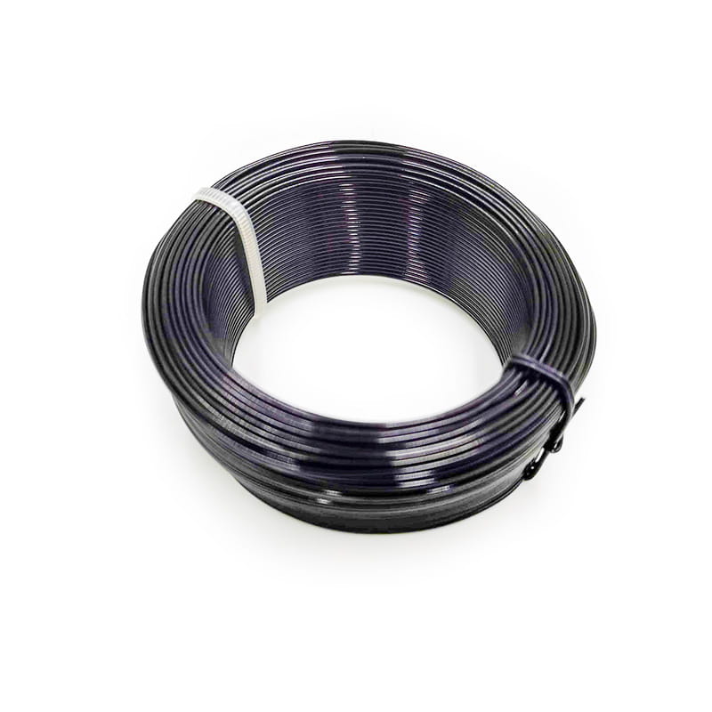 Floristischer Draht - Kleiner Ring - 1 mm x 50 m - Schwarz