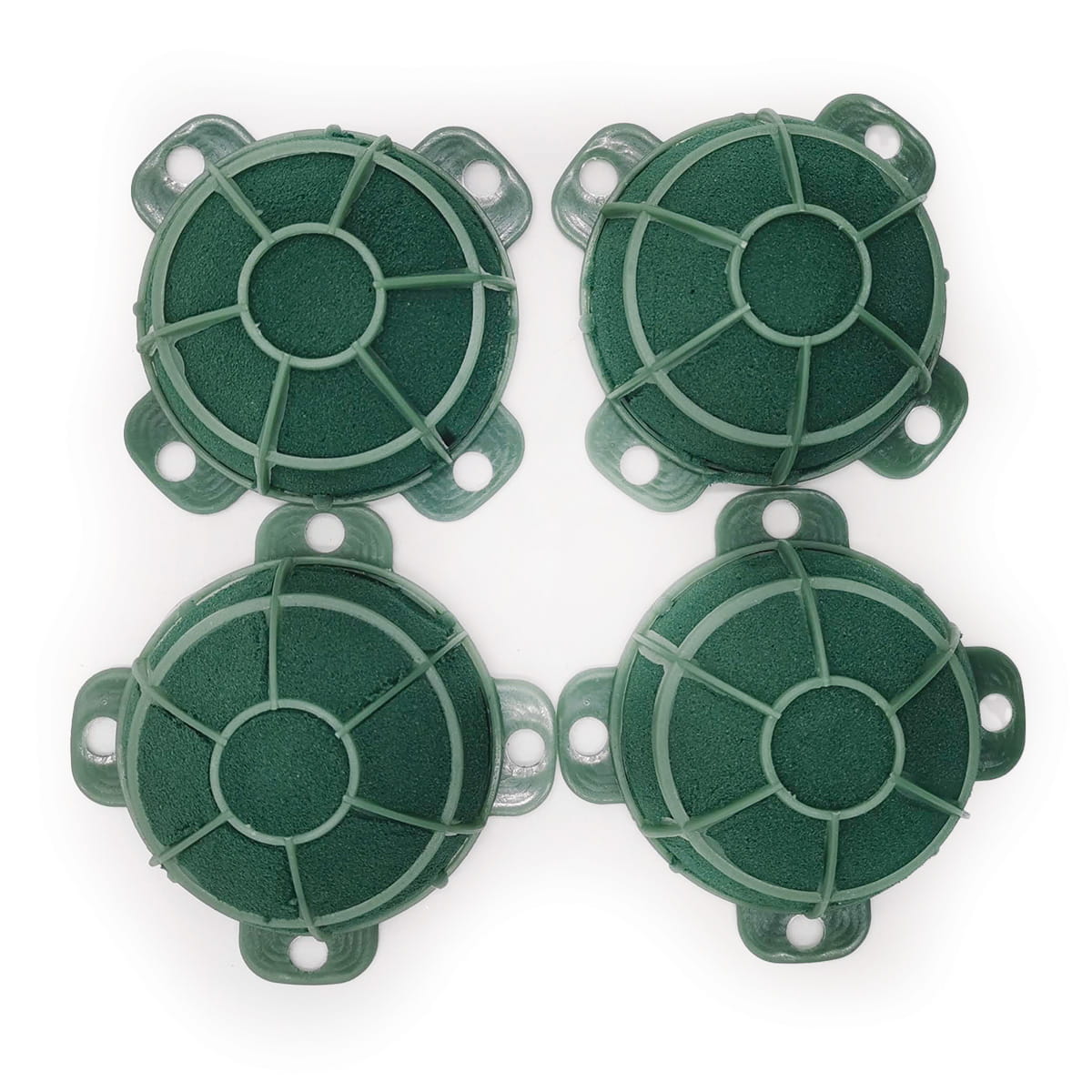 Blumenschwamm – Steckmasse – Turtle MINI – mit Klebeband – 4 Stück