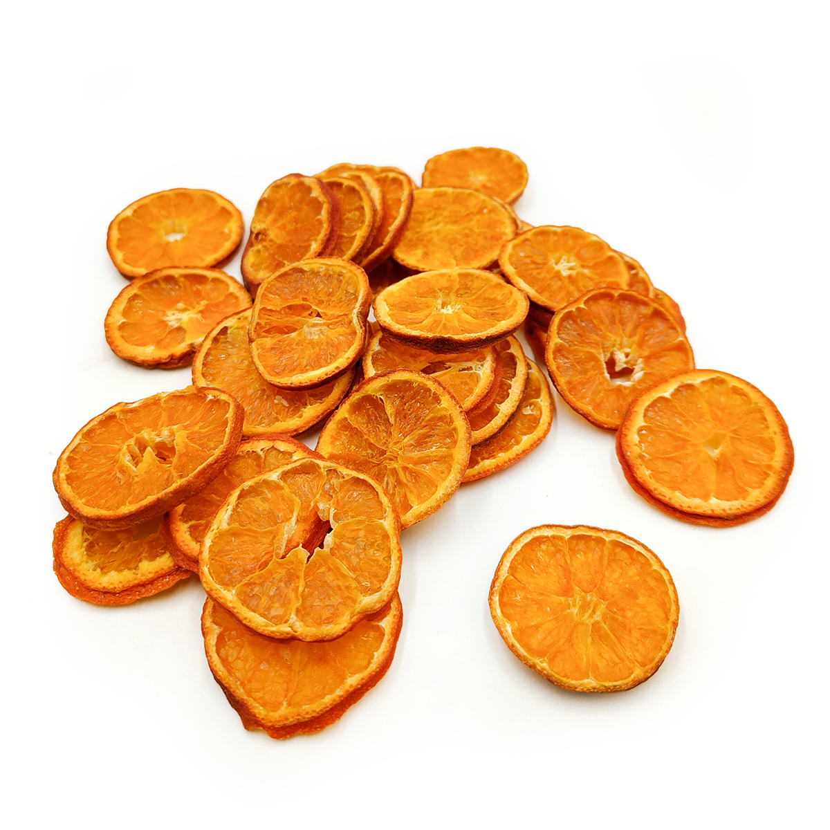 Getrocknete Mandarine – Scheiben – 30 Stück