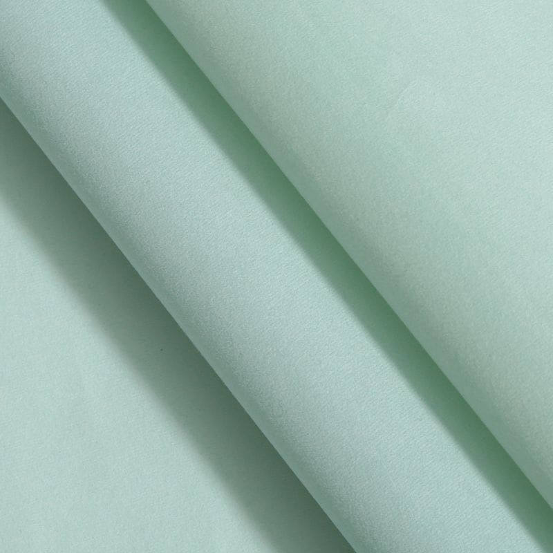 Floristische Samtfolie – „Swan Velvet Cloth“ Türkis – Rolle 53 cm x 5,5 m 
