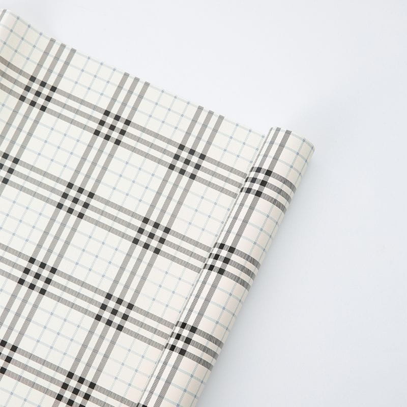 Blumenfolie "Grid" - Beige - Bögen 58x58 cm - 20 Stück