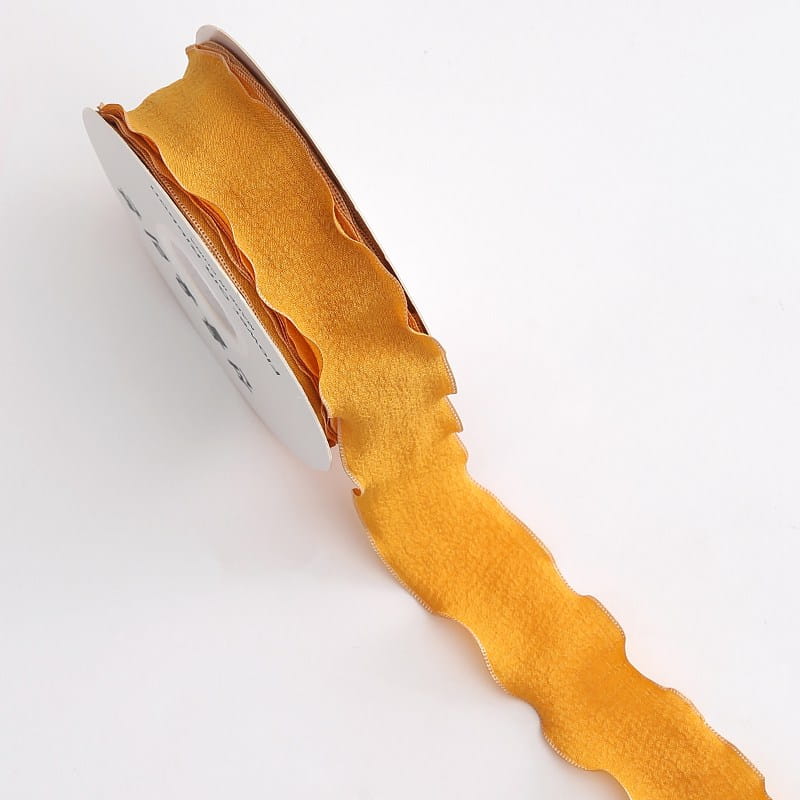 Schleife - Orange - Rolle 2,5 cm x 9 m