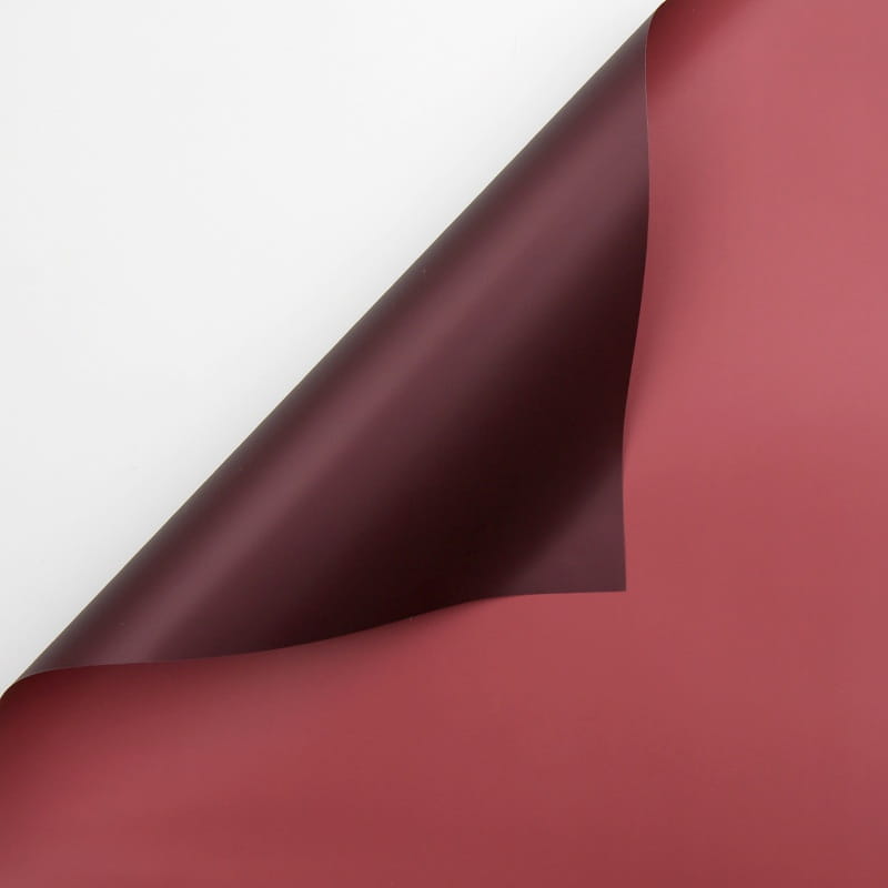 Floristische Folie - Wein + Rot - Bögen 58x58 cm - 20 Stück